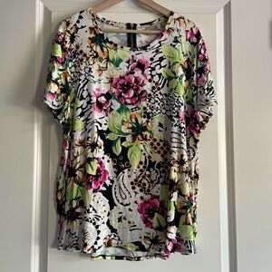 Chicos Floral Lightweight Women’s Top